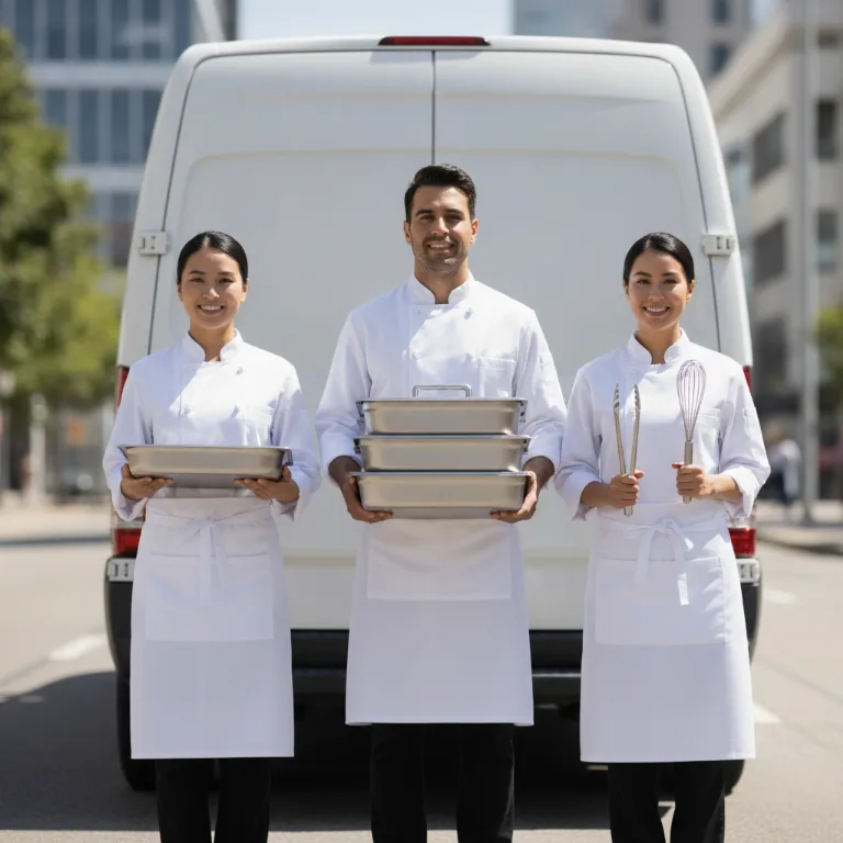 Corporate Catering team in Aberdeen